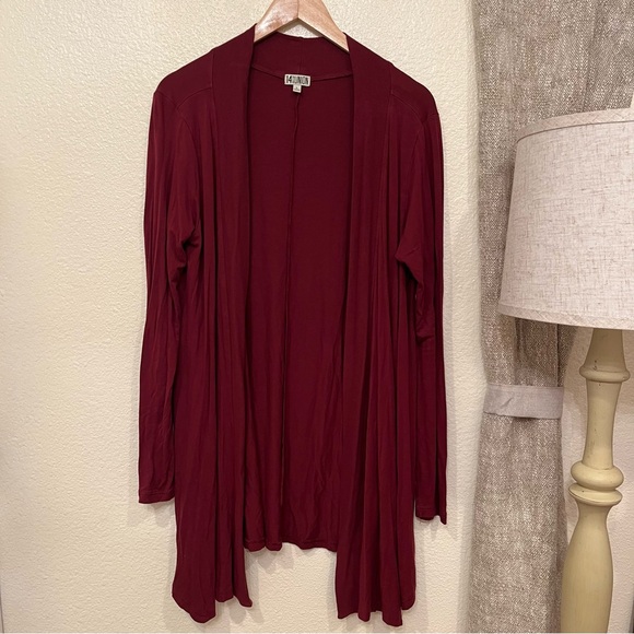14th & Union Sweaters - 14th & Union Wine red cardigan long sleeve Size Large